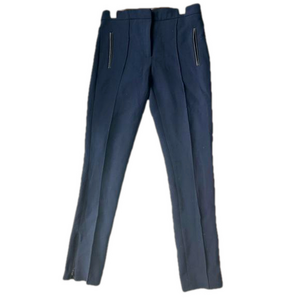 christopher kane blue wool pants trousers women